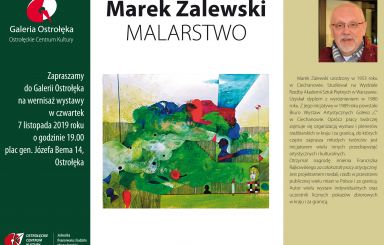 Wernisaż wystawy Marka Zalewskiego