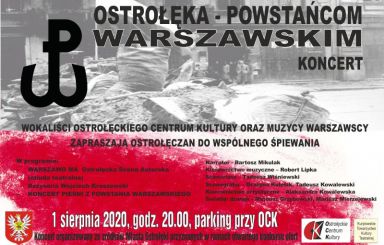 Koncert Ostrołęka Powstańcom Warszawskim