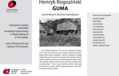 Wernisaż wystawy fotografii Henryka Rogozińskiego