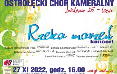 Koncert jubileuszowy na 25-lecie Ostrołęckiego Chóru Kameralnego