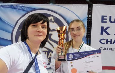 Reprezentantka MKKK Iza Piskorek z brązowym medalem Mistrzostw Europy 2022