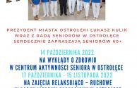 Świadomie Po Zdrowie z Radą Seniorów w Ostrołęce Plakat-1