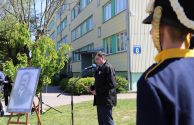 Kamień upamiętniający dra Psarskiego odsłonięty
