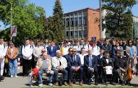Kamień upamiętniający dra Psarskiego odsłonięty