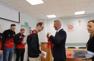 Prezydent uhonorował siatkarzy SPS Volley Ostrołęka