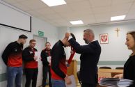 Prezydent uhonorował siatkarzy SPS Volley Ostrołęka