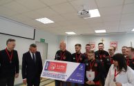 Prezydent uhonorował siatkarzy SPS Volley Ostrołęka