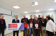 Prezydent uhonorował siatkarzy SPS Volley Ostrołęka 