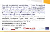 Mazowiecki program wsparcia szkół