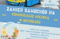 Tydzień mobilności w Ostrołęce. Program wydarzeń