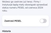 Ekran niezastrzeżony