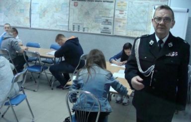 Eliminacje miejskie ogólnopolskiego turnieju wiedzy pożarniczej