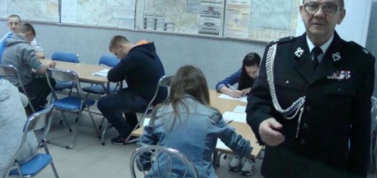 Eliminacje miejskie ogólnopolskiego turnieju wiedzy pożarniczej