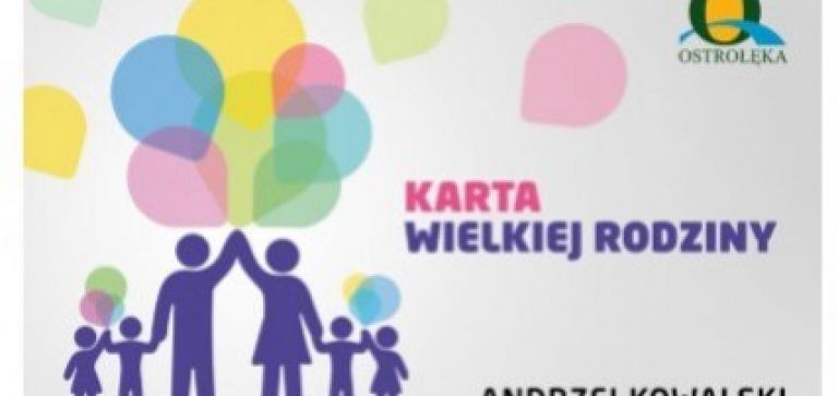 Kolejne podmioty partnerami Karty Wielkiej Rodziny