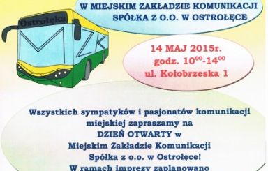 14 maja – Dzień Otwarty w MZK