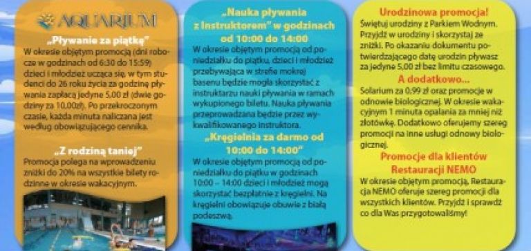 Lato w mieście? Tylko z Parkiem Wodnym!