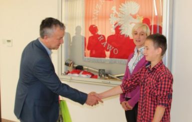 Młody bohater nagrodzony