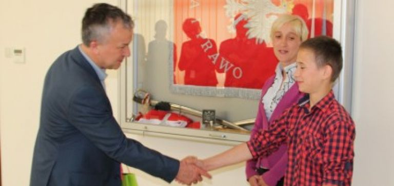 Młody bohater nagrodzony