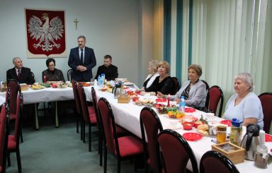 Świąteczne spotkanie Rady Seniorów