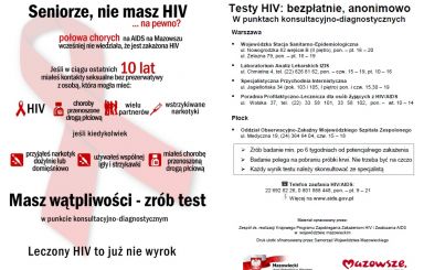 Seniorze, skorzystaj z bezpłatnych badań