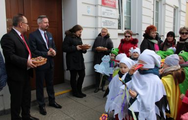 Przedszkolaki przywitały wiosnę