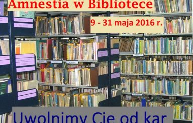 Biblioteczna amnestia