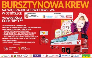 Zbiórka krwi pod patronatem prezydenta
