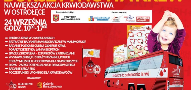 Zbiórka krwi pod patronatem prezydenta