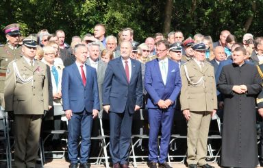 Minister na święcie pułku