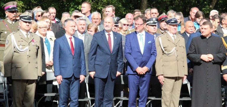 Minister na święcie pułku