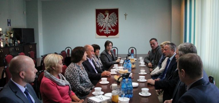 Spotkanie z władzami Zasławia