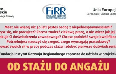 Staże dla osób niepełnosprawnych 