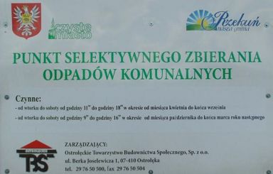 Zasady odbioru odpadów wielkogabarytowych