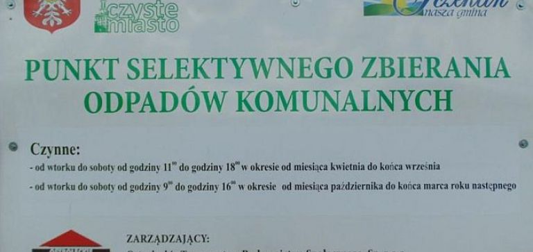 Zasady odbioru odpadów wielkogabarytowych