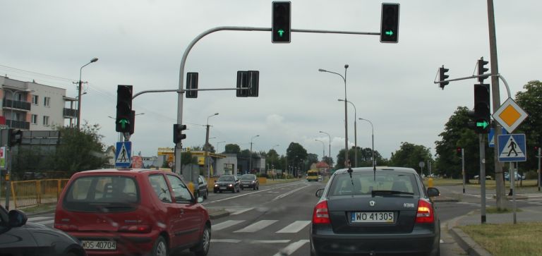 Remont sygnalizacji na skrzyżowaniu Steyera i Sikorskiego