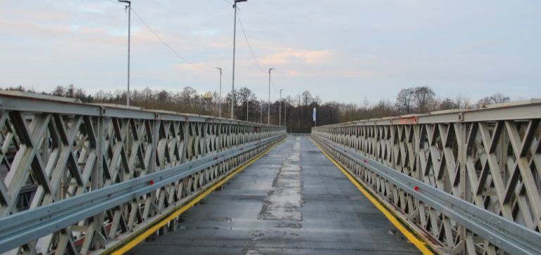 Nowe wnioski na przejazd przeprawą zastępczą 