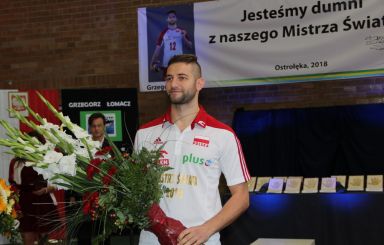 Odwiedził nas Mistrz Świata Grzegorz Łomacz