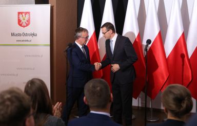 Premier Mateusz Morawiecki w Ostrołęce