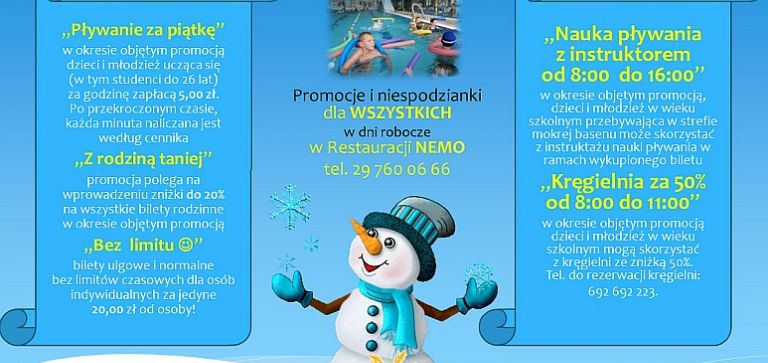 Aquapark zaprasza w ferie