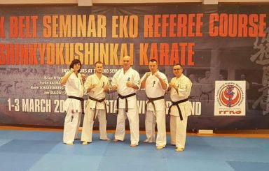 Zawodnicy i trenerzy MKKK na  Black Belt Seminar