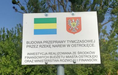 Przeprawa tymczasowa: 1 września wznowiony ruch dwukierunkowy ul. Szpitalną i Spacerową