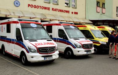 Ostrołęcki Meditrans bogatszy o cztery nowe karetki