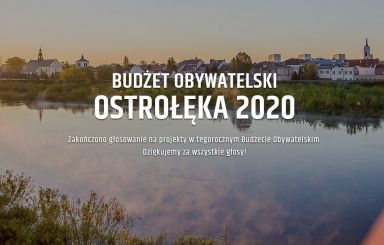 Wyniki głosowania w budżecie obywatelskim