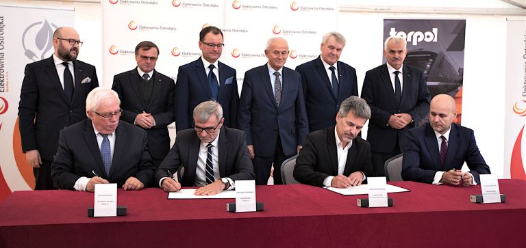 Umowa na przebudowę układu infrastruktury kolejowej dla obsługi Elektrowni podpisana