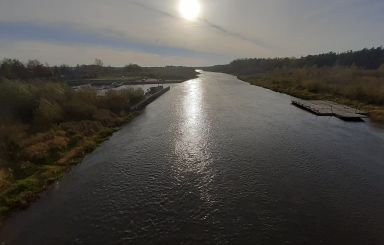 Narew - po wycieku stan wody nie odbiega od normy