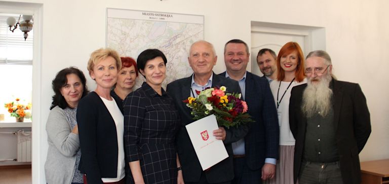 Podziękowania dla Tadeusza Jarosika 
