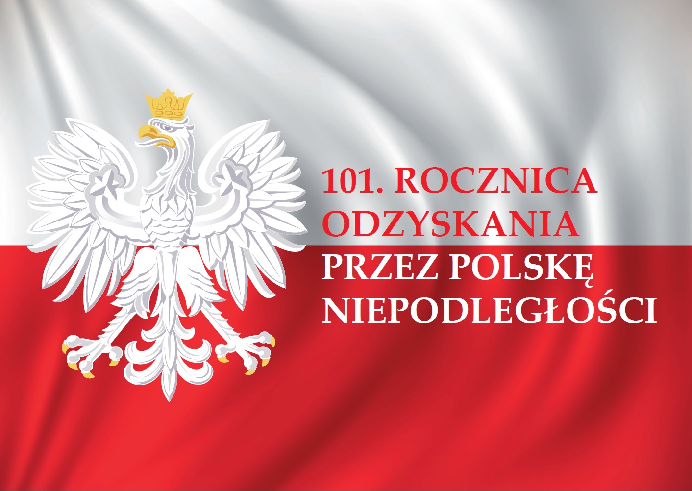 Znalezione obrazy dla zapytania święto niepodległości 2019 grafika