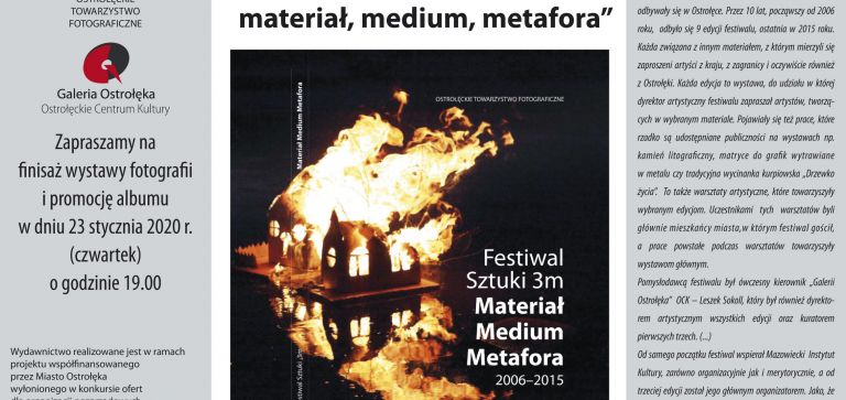 Festiwal Sztuki 3m - materiał, medium, metafora