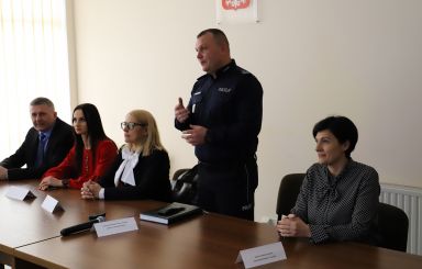 Odprawa roczna ostrołęckiej policji