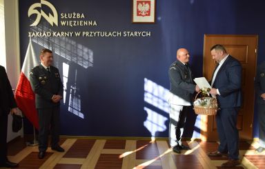 Dyrektor Zakładu Karnego w Przytułach Starych przeszedł na emeryturę